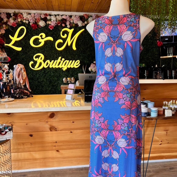 Nuvula Purple Crocus Maxi Dress - Picture 1 of 9